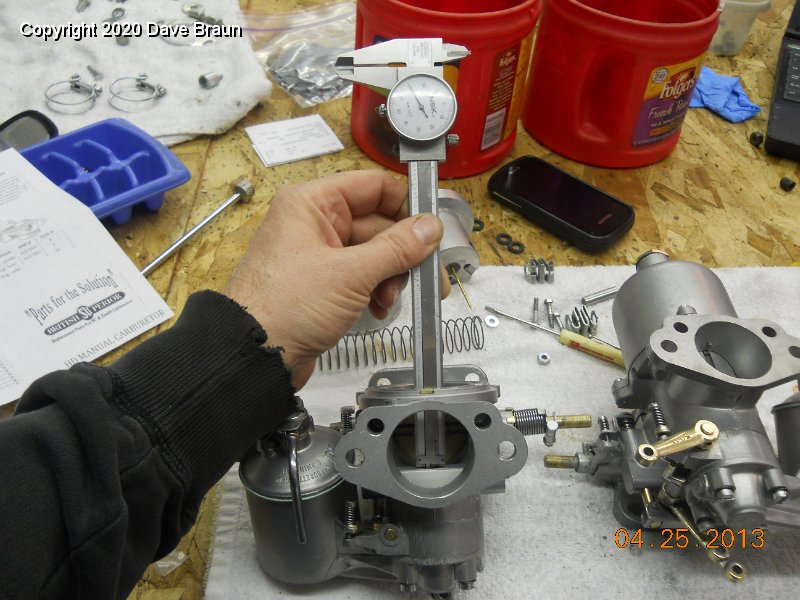 SU Carburetor Restorations/Austin Healey 3000 1960 HD6 1304/Assembly/09